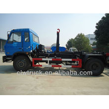 China new Peru garbage truck 10 tons,12000L pull arm garbage truck